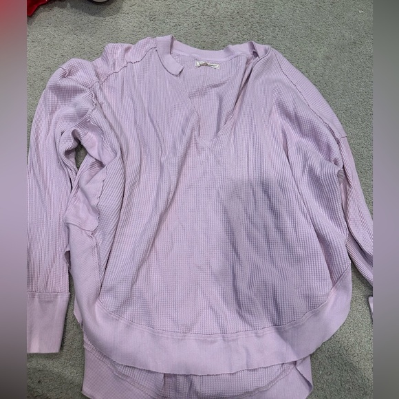 We The Free Tops - Free people oversized waffle knit top